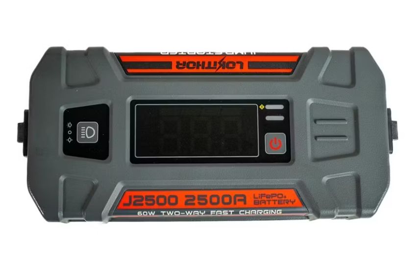 Lokithor JA2500 4-in-1 Portable Jump Pack w/ Air Compressor