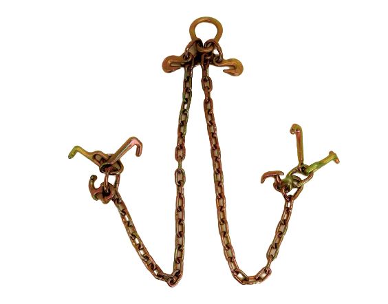 T&amp;A 36" V-Bridle Chain with RTJ Cluster Hooks