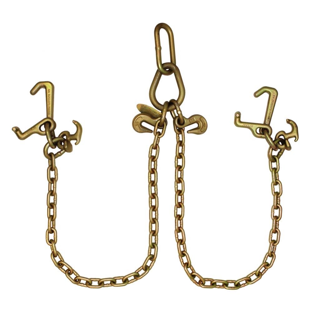 V-CHAIN (bridle) w/RTJ hooks 3' chain legs - 5400#WLL