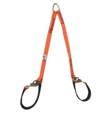 2" x 56" Axle V Strap - Diamond Weave