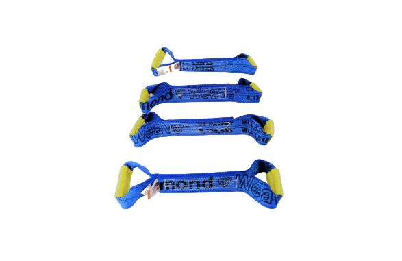 2" x 18' 8pt Kit w/ Chain Ends - Diamond Weave w/ Tow Bag