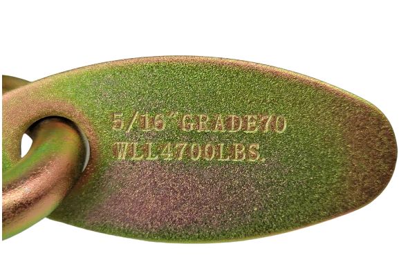 T&amp;A 5/16" - 15" J Hook Chain w/ RTJ Cluster (SINGLE CHAIN)