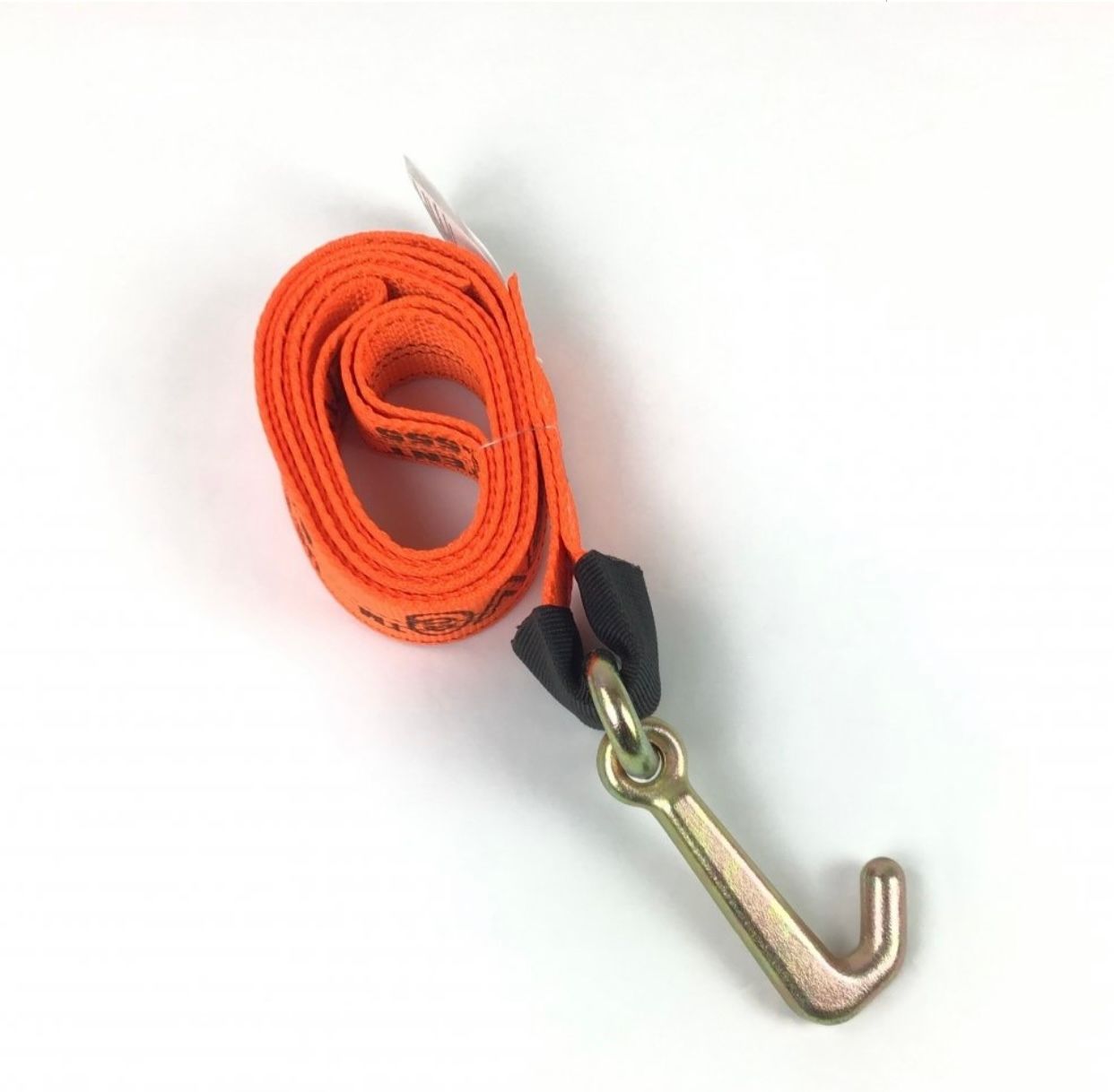 2" X 10' w/ Mini J Strap - Diamond Weave, Colors: BLACK