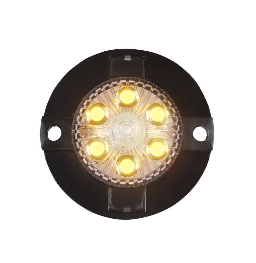 LED MINI-X (Extreme) Strobe Light, Colors: AMBER