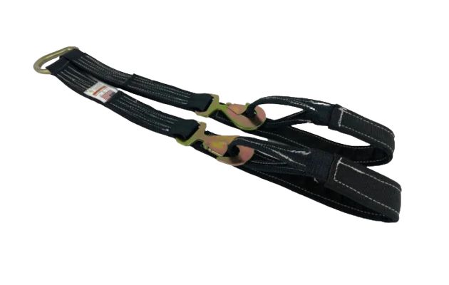 2" X 57" Axle V-Strap w/ 2" Flat Snap Hooks