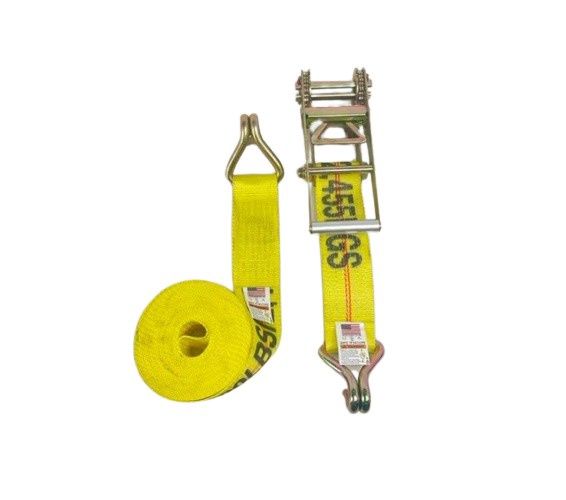 3" X 20' Ratchet Strap with Wire Hook