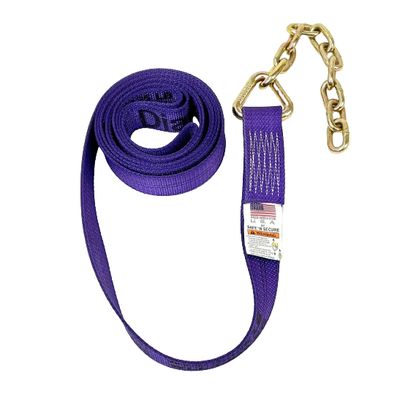 2" x 14' w/ Chain Tail - Diamond Weave (SINGLE STRAP)