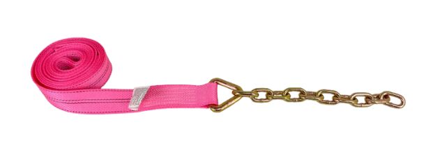 2" x 14' w/ Chain Tail - Diamond Weave (SINGLE STRAP)