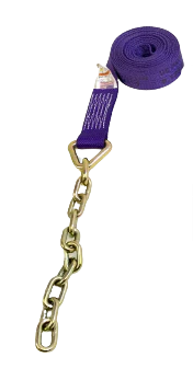 2" x 14' w/ Chain Tail - Diamond Weave (SINGLE STRAP)