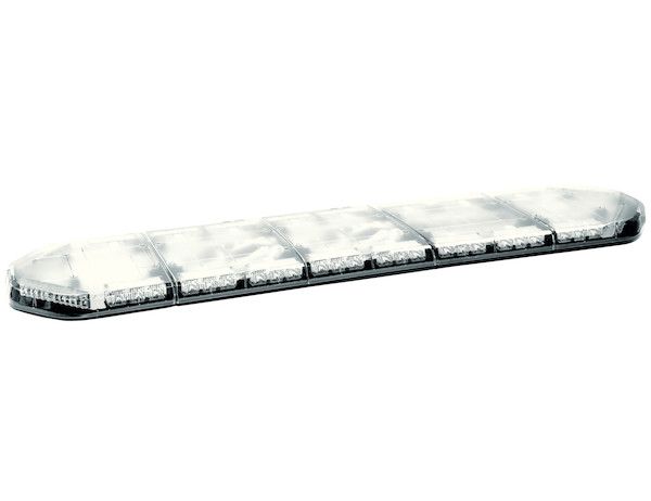 60 Inch LED Modular Light Bar 8 Amber Modules, 2 Red Stop/Turn/Tail, 2 Take Down