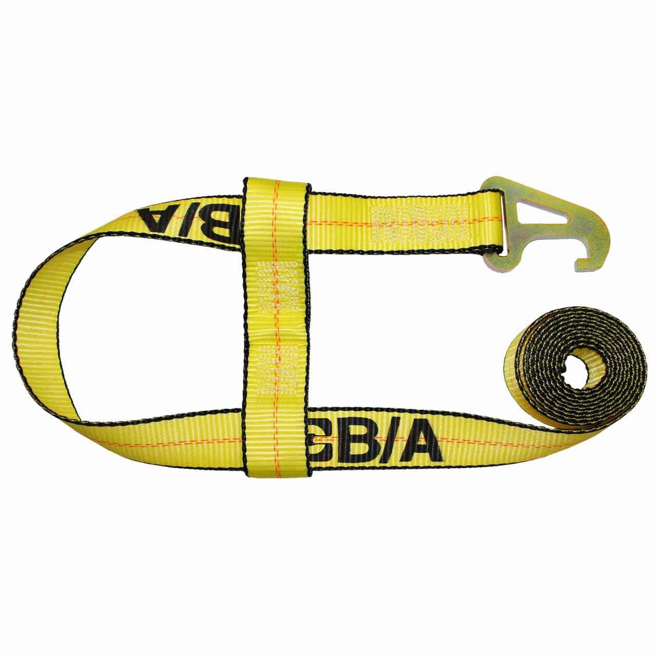 2" x 10' Flat Hook 2-Piece Quick Pick Strap