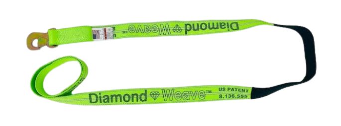 2" X 100" w/ 5# Snap Hook / 18" Sleeve - Diamond Weave