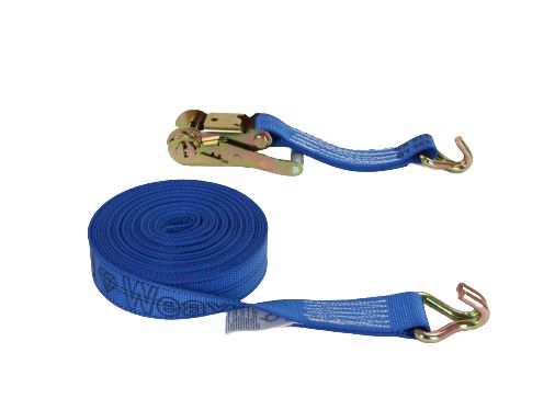 2" X 30' Wire Hook Ratchet Assemblies with Diamond Weave ( SHORT END RATCHETS)