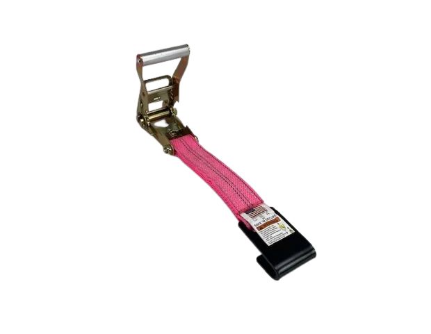 2” Ratchet Short End with Flat Hook - Diamond Weave