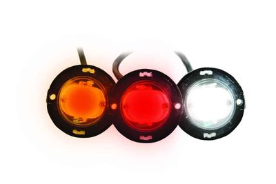 10 Watt LED Button Strobe