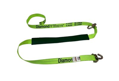 2" x 12' with Swivel J and Rubber Cleats (Strap only)