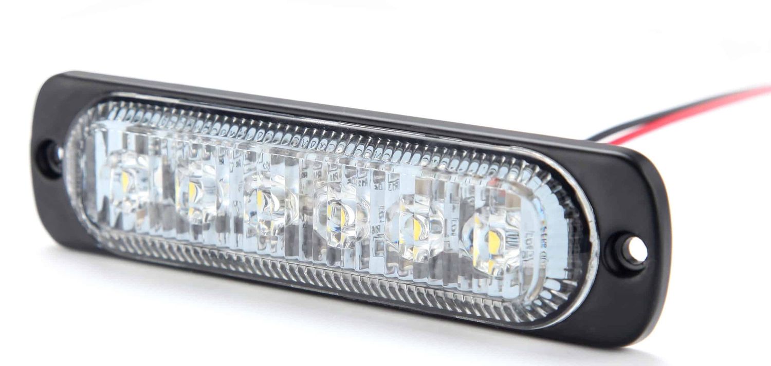 LED Low Profile Strobes with 19 FLASH PATTERNS