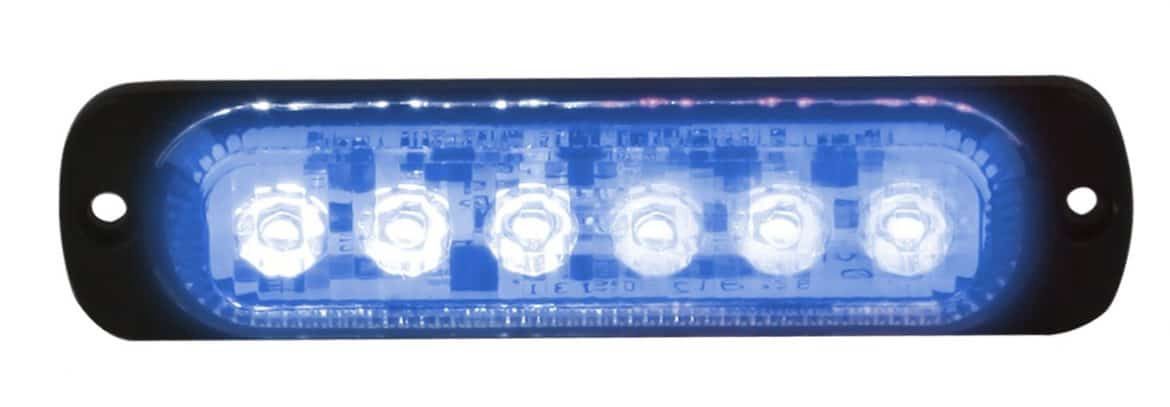 LED Low Profile Strobes with 19 FLASH PATTERNS