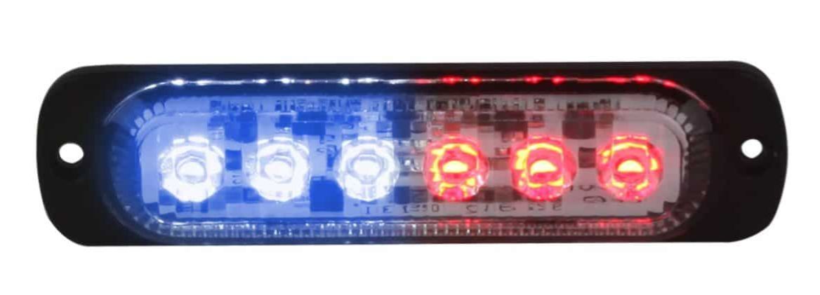 LED Low Profile Strobes with 19 FLASH PATTERNS