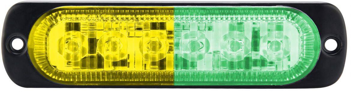 LED Low Profile Strobes with 19 FLASH PATTERNS