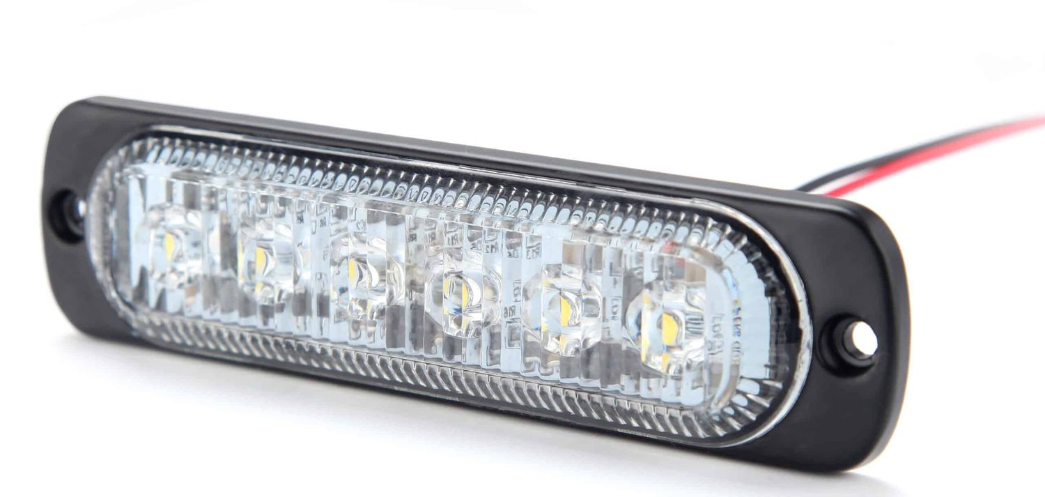 LED Low Profile Strobes with 19 FLASH PATTERNS