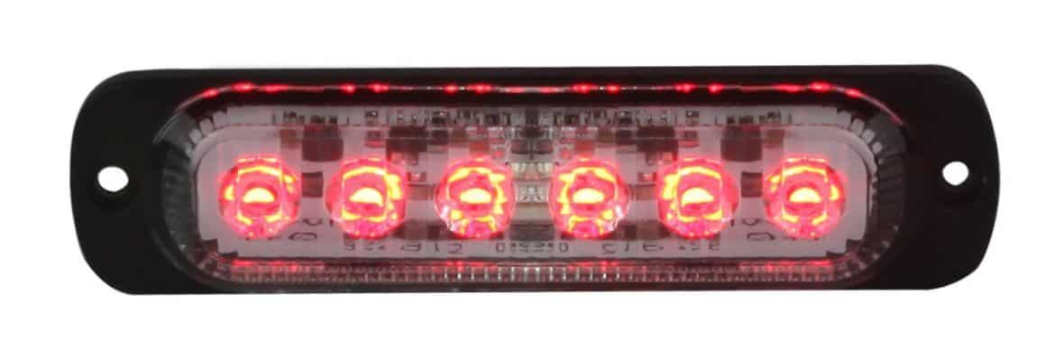 LED Low Profile Strobes with 19 FLASH PATTERNS