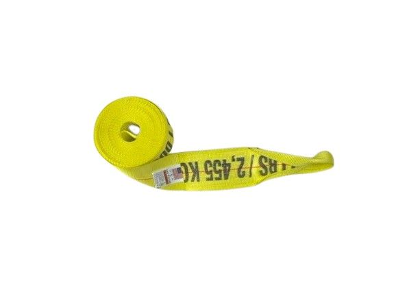 4" X 30' Sewn Loop Strap, Colors: BLUE