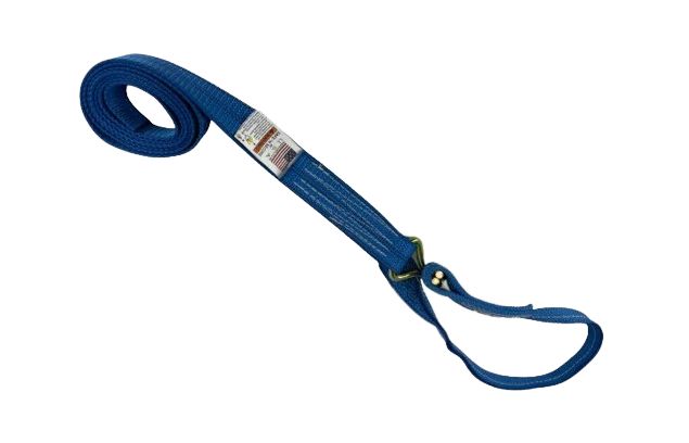 2" X 10' Loop Strap - Diamond Weave, Colors: BLACK