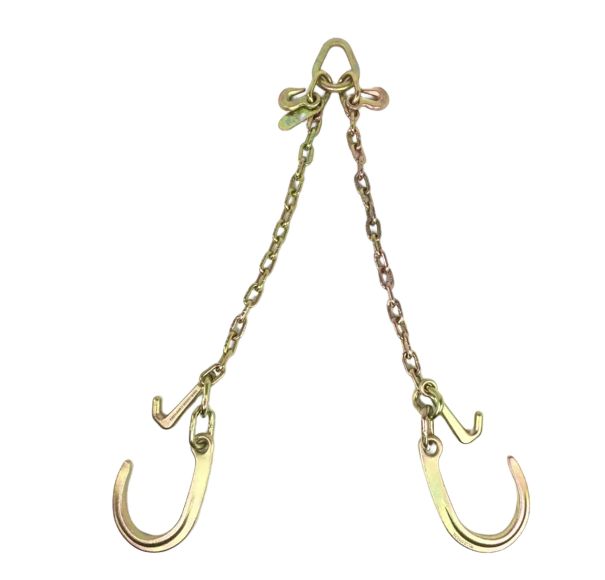 T&amp;A 24" V-Bridle Chain with 8" Sport-J / Mini-J Hook