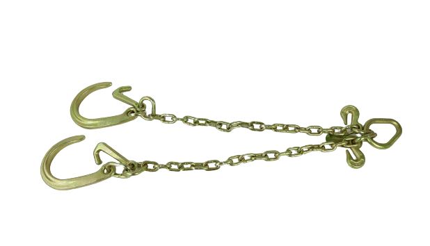 T&amp;A 24" V-Bridle Chain with 8" Sport-J / Mini-J Hook