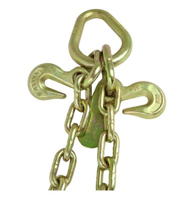 T&amp;A 24" V-Bridle Chain with 8" Sport-J / Mini-J Hook