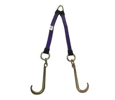 3" x 24" Bridle w/ 15" Forged J Hook