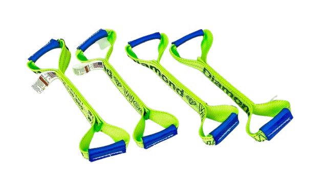 2" Dogbone - Diamond Weave - 14" ( SINGLE STRAP)