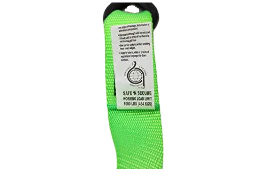 1.5" x 6' Motorcycle Tie Down Ratchet Strap