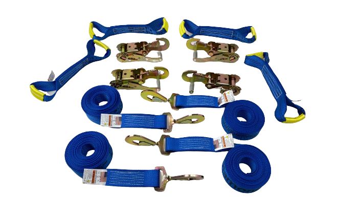 2" x 14' 8pt Kit w/ Twisted Snap Hook - Diamond Weave