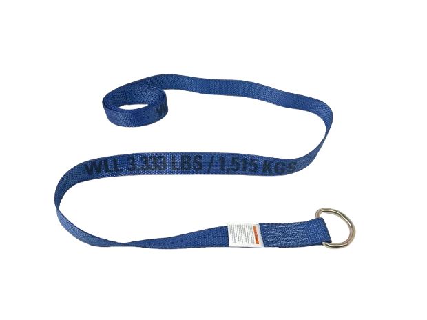 2" x 100" Lasso Strap with D Ring - Diamond Weave