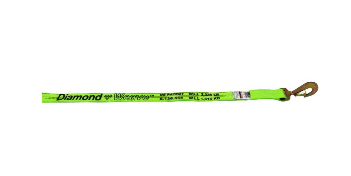 2" x 14' w/ Twisted Snap Hook - Diamond Weave
