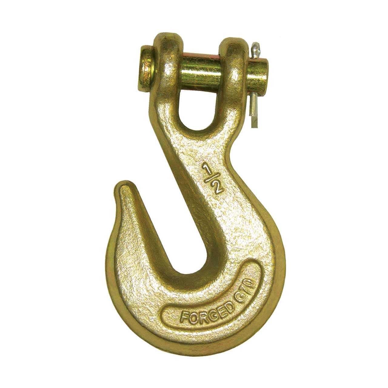 G80 Clevis Grab Hook, Size: 1/4"