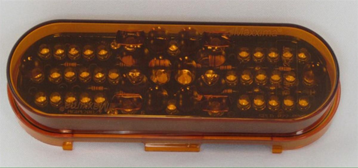 Maxxima Oval Stop/Turn/Tail DryFit Light - AMBER