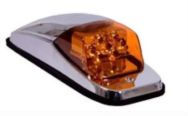 Chrome Cab Marker Amber