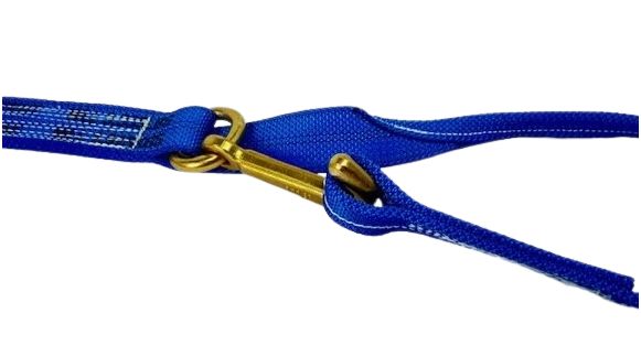 2" x 12' Loop Thru Strap w/ Mini J Hook - Diamond Weave