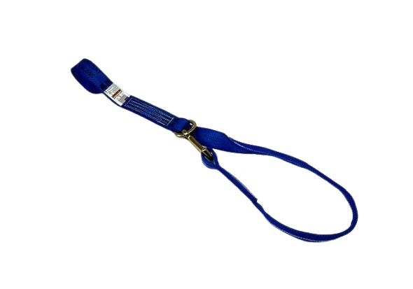 2" x 12' Loop Thru Strap w/ Mini J Hook - Diamond Weave, Colors: BLACK