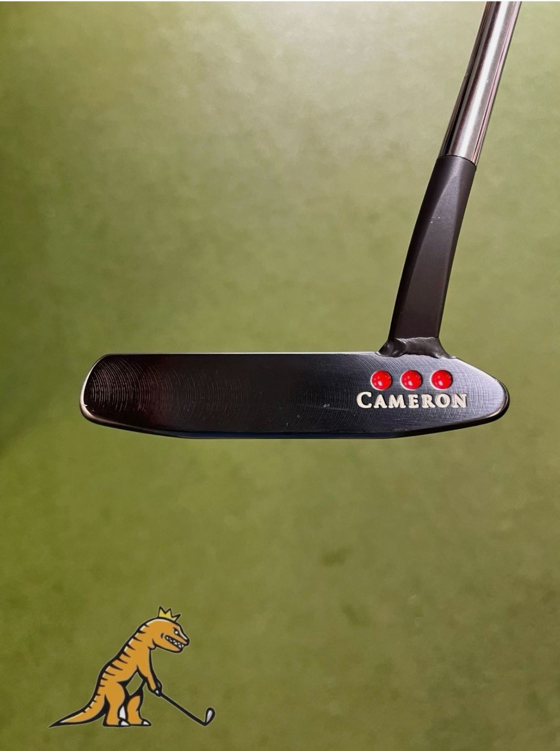 Sergio Garcia's Scotty Cameron Circle T Newport II Mid Slant Black Oxide Putter 33.5 Sergio Garcia's Scotty Cameron Circle T Newport II Mid Slant Black Oxide Putter 33.5"