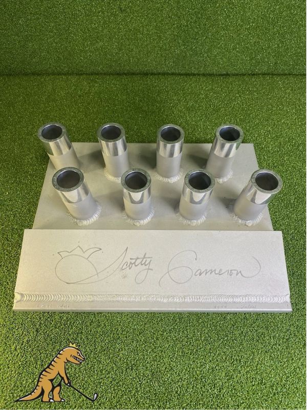 Scotty Cameron’s First Putter Display 1998 9/10 Pro Platinum Finish Rare OFS
