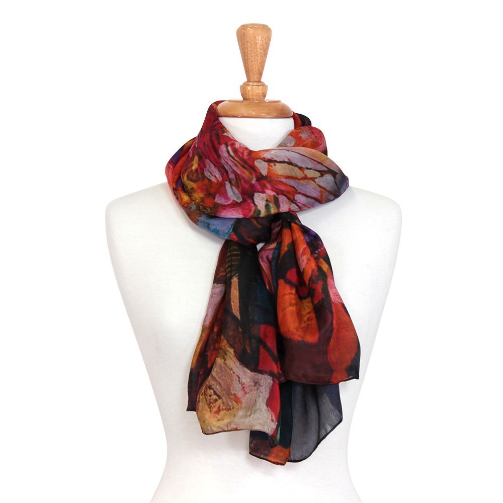 Hummingbird Pure Silk Scarf