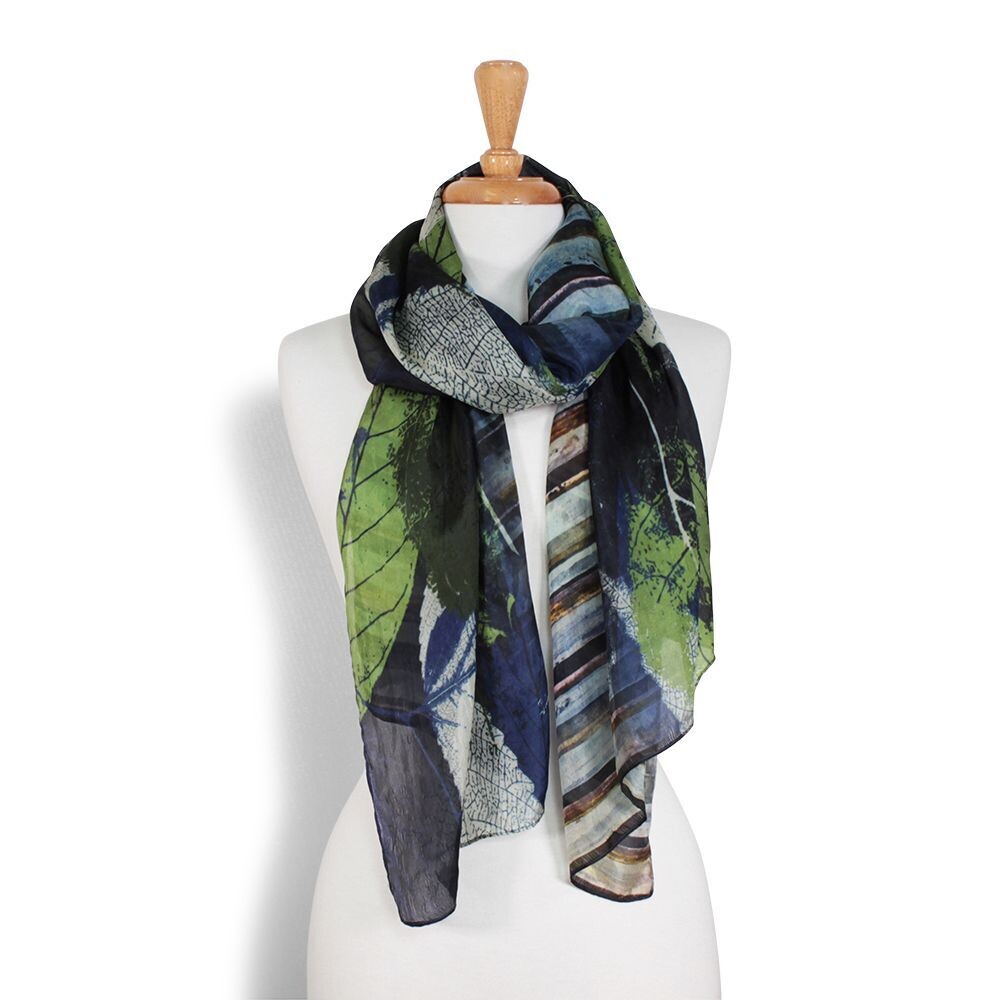 Arcadia Botanical Pure Silk Scarf