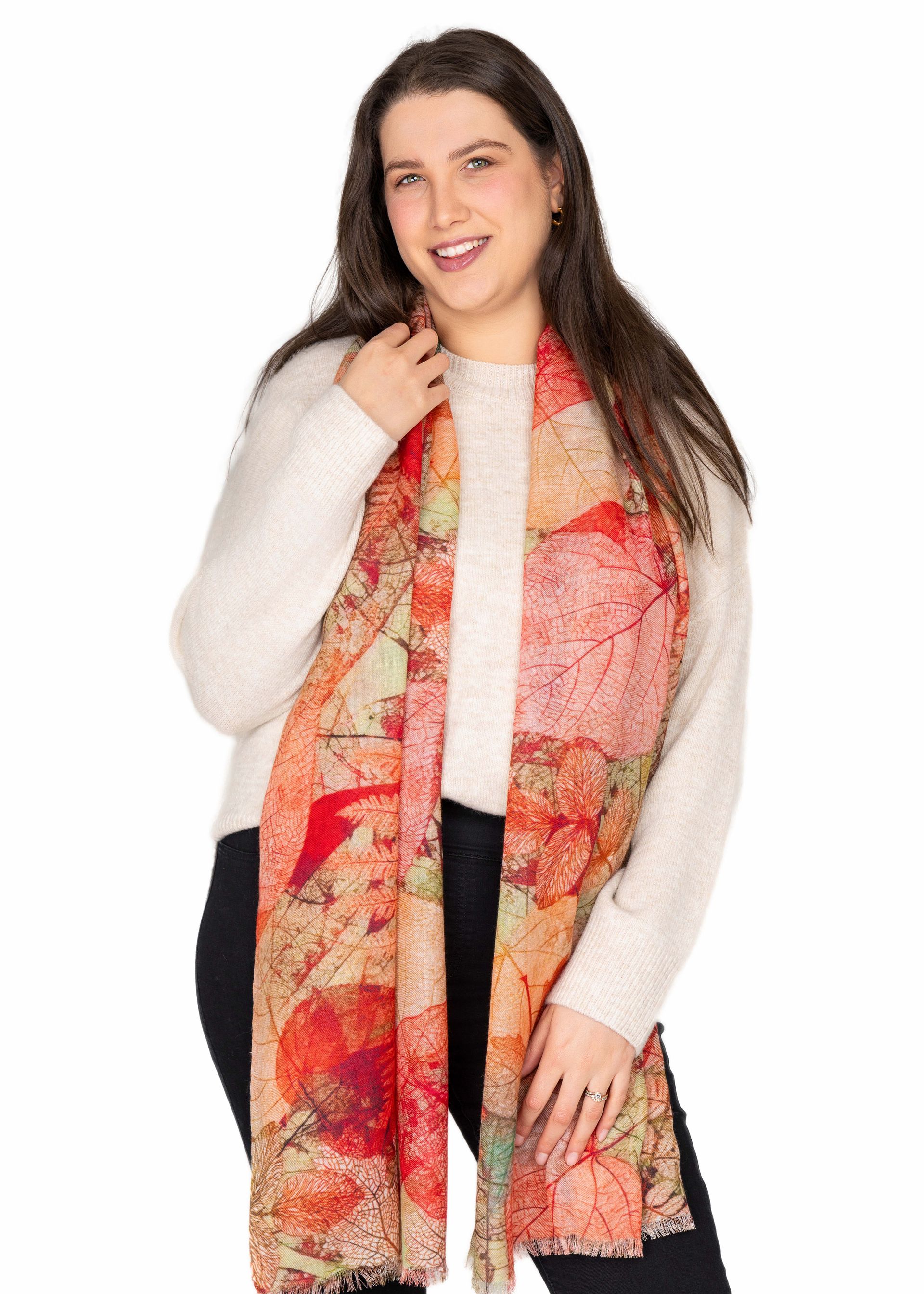 Harriet Merino Wool Modal Scarf - Soft and Stylish | DLUX