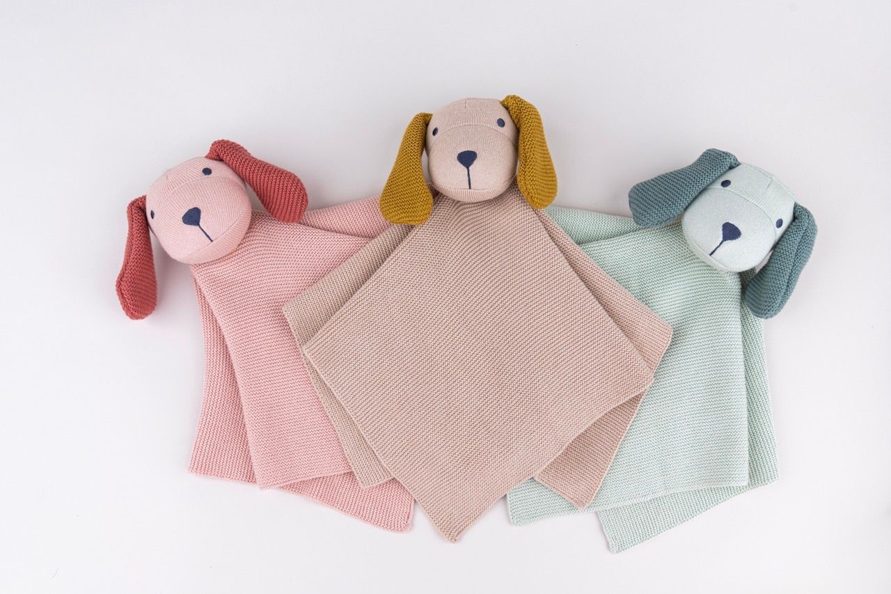 Puppy Comforter Rattle Toy