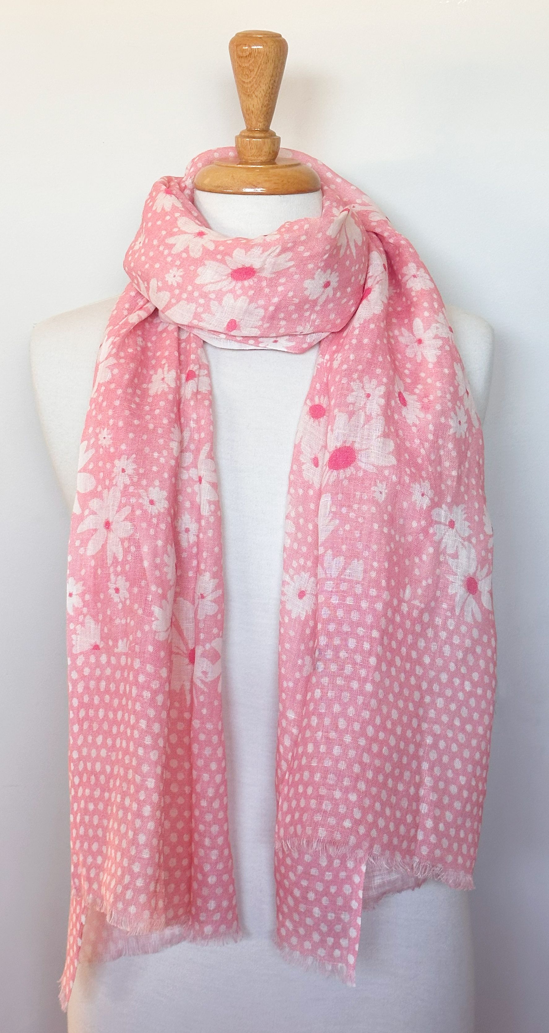 Florielle Printed Linen Scarf