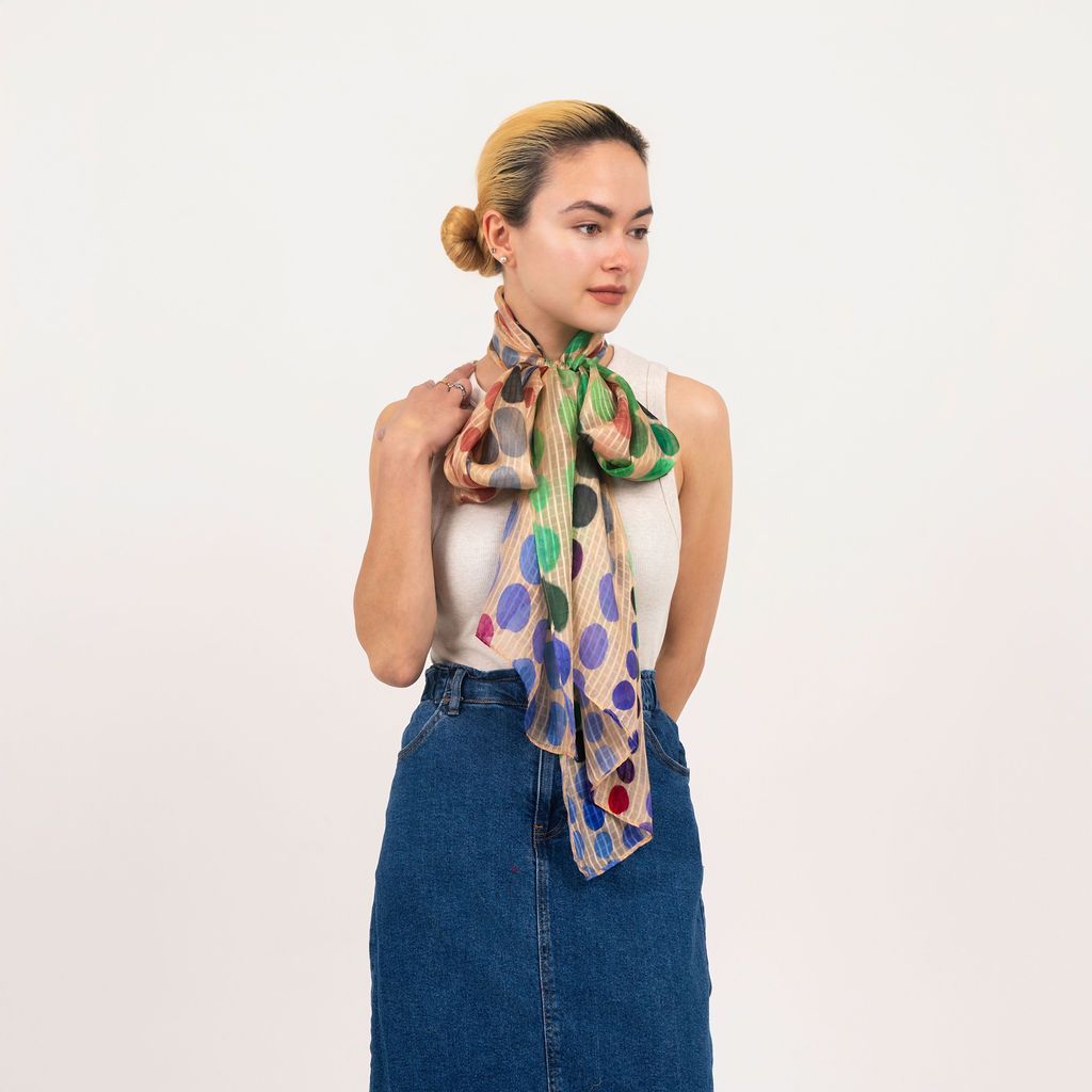 Dottie Pure Silk Scarf